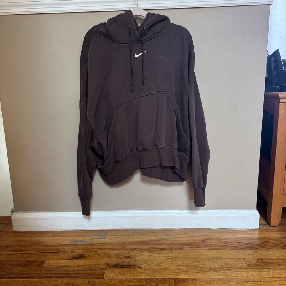 Nike Brown Hoodie (L) + Jogger Sweat (M)